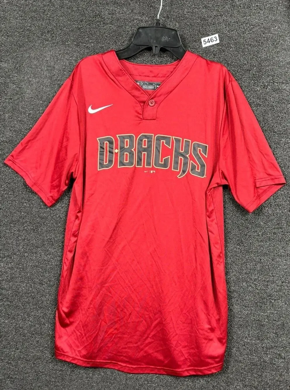 Arizona Diamondbacks Jersey Mens Small Red MLB Baseball Nike D-Backs Custom